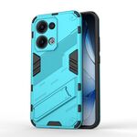 Per OPPO Reno13 5G Global Punk Armor 2 in 1 PC + TPU Custodia per telefono con supporto (blu)