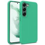 Per Samsung Galaxy S25+ 5G Materiale paglia di grano + Custodia per telefono in TPU (verde)