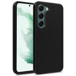 Per Samsung Galaxy S25+ 5G Materiale Paglia di Grano + Custodia per Telefono in TPU (Nero)