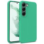 Per Samsung Galaxy S25 5G Materiale Paglia di Grano + Custodia per Telefono in TPU (Verde)