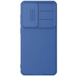 Per Samsung Galaxy S25+ 5G NILLKIN Black Mirror Pro Series Camshield Custodia per telefono PC (blu)