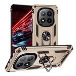 Per Redmi Note 14 Pro+ 5G Custodia antiurto in TPU + PC con supporto (oro)