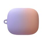Per Redmi Buds 6 Custodia protettiva per auricolari Bluetooth in PC rigido sfumato satinato (viola arancione)