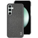Per Samsung Galaxy S24 FE 5G imak Ruiyi Series Custodia per telefono in tessuto con texture PU + PC (grigio scuro)