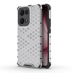 Per OPPO Reno13 Pro 5G Custodia antiurto a nido d'ape globale per telefono (bianco)