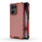 Per OPPO Reno13 Pro 5G Custodia antiurto a nido d'ape globale per telefono (rosso)