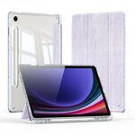 Custodia smart tablet PU+TPU per Samsung Galaxy Tab S9 / S9 FE DUX DUCIS Unit Series (viola)