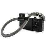 Cinturino da polso per fotocamera con corda da arrampicata Bracciale resistente all'usura per fotocamera SLR (grigio)