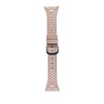Per Amazfit Bip 5 / GTR 4 Cinturino in pelle con stampa a forma di cuore da 22 mm (rosa)