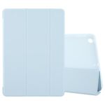 Per iPad 10.2 2021/2020/2019 GEBEI Custodia per tablet in pelle antiurto con supporto pieghevole a 3 ante (azzurro cielo)
