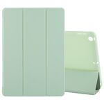 Per iPad 10.2 2021/2020/2019 GEBEI Custodia per tablet in pelle antiurto con supporto pieghevole a 3 ante (verde)