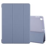 Per iPad 10.2 2021/2020/2019 GEBEI Custodia per tablet in pelle antiurto con supporto pieghevole a 3 ante (viola lavanda)