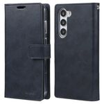 Per Samsung Galaxy S25 5G GOOSPERY MANSOOR DIARY Custodia in pelle con 9 slot per schede (blu scuro)