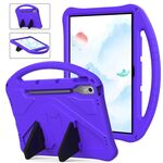 Per Lenovo Xiaoxin Pad Pro 12.7 2025 Custodia antiurto per tablet EVA con supporto (viola)