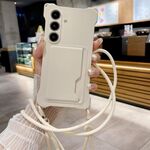 Per Samsung Galaxy S24+ 5G Custodia per telefono antiurto a quattro angoli in TPU liquido (bianco)