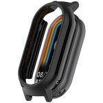 Per Xiaomi Mi Band 8 / 8 NFC PC Ear Half Coverage Watch Telaio protettivo (nero)