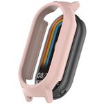 Per Xiaomi Mi Band 8 / 8 NFC PC Ear Half Coverage Watch Telaio protettivo (rosa)