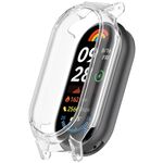 Per Xiaomi Smart Band 9/9 NFC PC Ear Half Coverage Watch Telaio protettivo (trasparente)