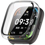 For Lexin Watch 3 Tempered Film Integrated PC Watch Protective Case(Transparent)