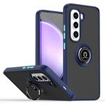 Per Infinix Hot 50 Pro 4G Q Shadow 1 Series TPU + PC Custodia per telefono con anello (blu reale)