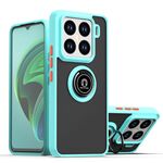Per Xiaomi 15 Pro Q Shadow 1 Series TPU + PC Custodia per telefono con anello (blu cielo)