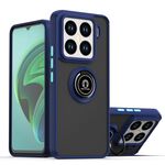 Per Xiaomi 15 Pro Q Shadow 1 Series TPU + PC Custodia per telefono con anello (blu reale)