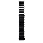 Per Samsung Galaxy Watch 7/6/5 Cinturino in metallo a catena cava (nero)