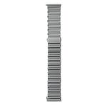 Per Samsung Galaxy Watch 7/6/5 Cinturino in metallo a catena cava (argento bianco)