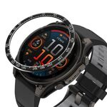 Per Garmin Fenix ​​8 AMOLED 43mm Smart Watch Cornice ad anello in metallo (nero bianco)