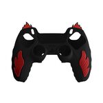 Per Sony PS5 Custodia protettiva in silicone per gamepad Flame (nero)