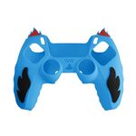 Per Sony PS5 Custodia protettiva in silicone per gamepad Flame (blu)