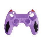 Per Sony PS5 Custodia protettiva in silicone per gamepad Flame (viola)