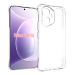 Per Honor 300 Custodia per telefono in TPU antiurto antiscivolo e spessa (trasparente)