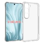 Per vivo V40 Lite 5G IDN Custodia per telefono in TPU antiurto antiscivolo e spessa (trasparente)