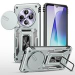 Per Redmi 14C Armor PC + TPU Camera Shield Phone Case (grigio)