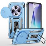 Per Redmi 14C Armor PC + TPU Camera Shield Phone Case (Blu chiaro)