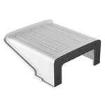 Copertura in plastica antipioggia, antipolvere e antisole per telecamera di sicurezza (bianca)