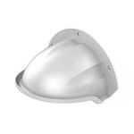 Copertura parasole antipioggia antipolvere in plastica per telecamera di sicurezza (bianca)