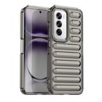 Per OPPO Reno12 Global Capsule Series Candy Color IMD Phone Case (Grigio trasparente)