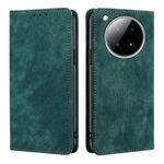 Per Infinix Zero 40 4G RFID Anti-furto Spazzola Magnetico Custodia in Pelle per Telefono (Verde)