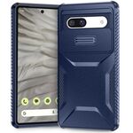 Per Google Pixel 7a Custodia per telefono scorrevole Camshield (blu)