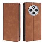Per Redmi 14C 4G Custodia in pelle magnetica Skin Feel (marrone chiaro)