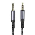 Borofone BL24 Cavo audio AUX Graceful da 3,5 mm, lunghezza: 1 m (grigio)