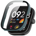 Per Redmi Watch 5 eSIM Pellicola temperata Custodia protettiva per PC integrata (verde pino)