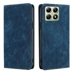 Per Xiaomi 14T 5G RFID Anti-furto Spazzola Magnetico Custodia in Pelle per Telefono (Blu)