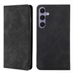 Per Samsung Galaxy S25+ 5G Custodia magnetica in pelle Skin Feel (nera)