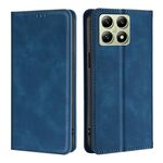 Per Xiaomi 14T 5G Custodia per telefono in pelle magnetica Skin Feel (blu)