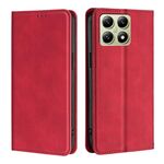Per Xiaomi 14T 5G Custodia per telefono in pelle magnetica Skin Feel (rosso)