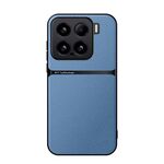 Per Xiaomi 15 Custodia per telefono antiurto magnetica in pelle Litchi con copertura completa (blu)