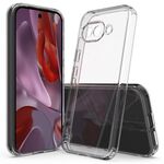 Per Google Pixel 9a Custodia per telefono in TPU acrilico antigraffio (trasparente)